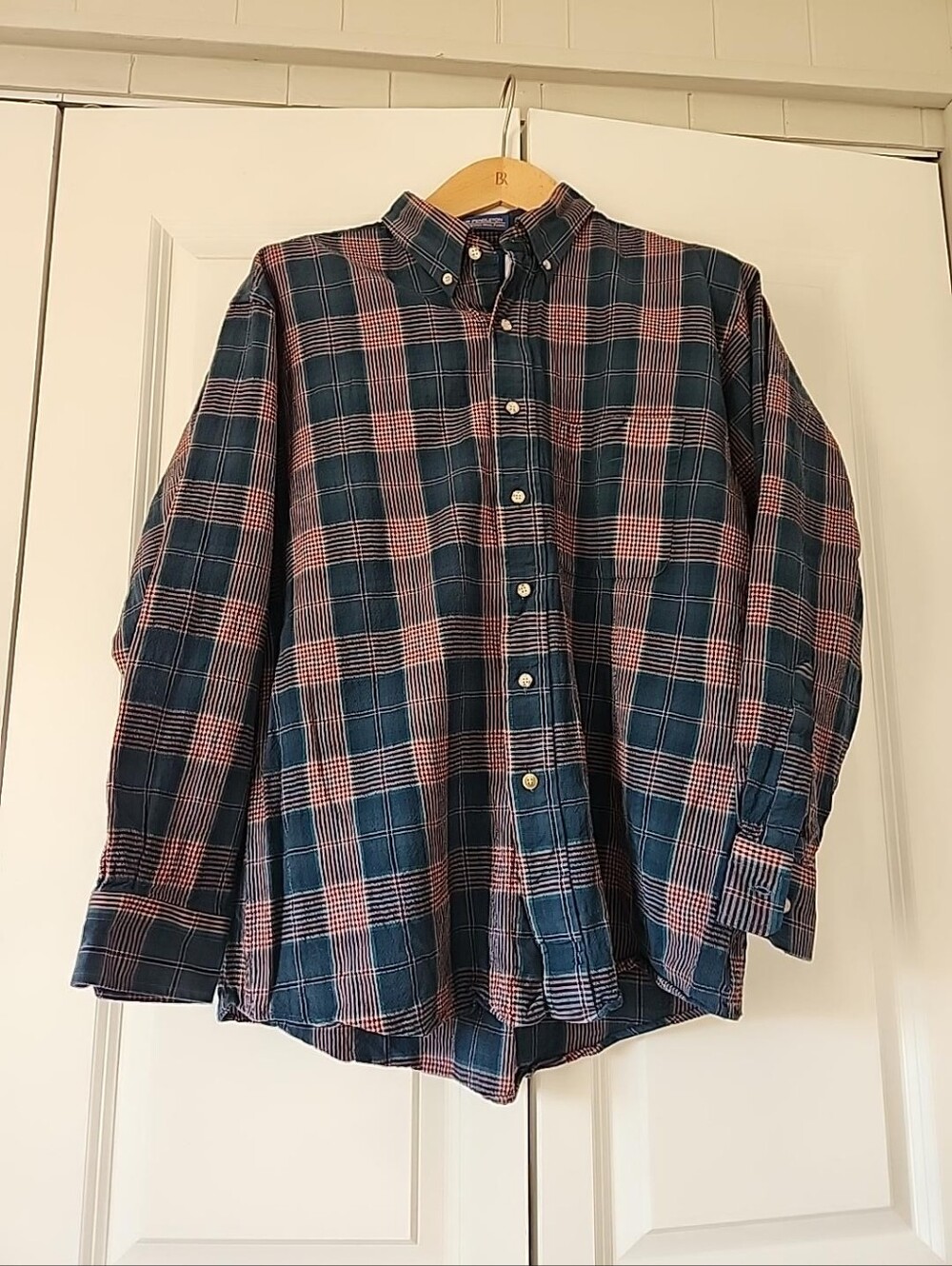 Pendleton Sir Pendleton 100% Virgin Wool Plaid Shirt Men’s XL